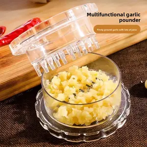 Garlic press, garlic grinder,crusher, chopper peeler mincer, kitchen utensils