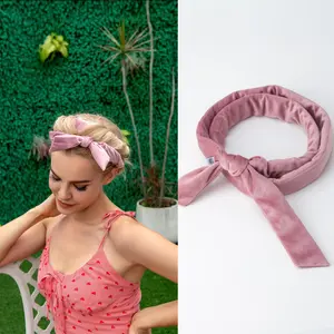 Heatless curling ribbon / Made in USA / Cotton velour / Heatless Curls / Beachy waves / Beach hair. Haircare Frizz