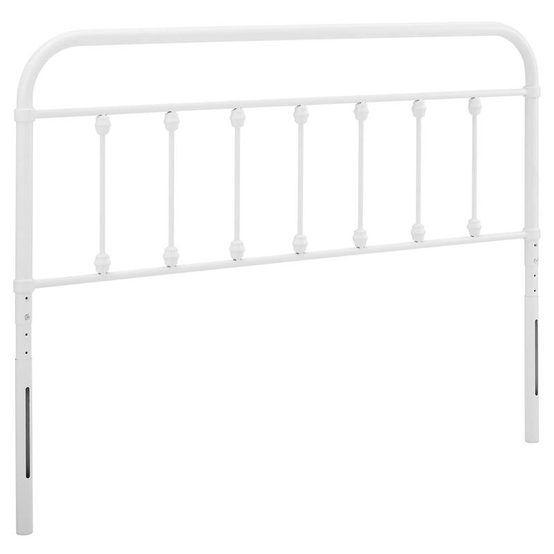 Modway Sage Queen Metal Headboard in White