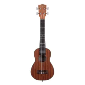 Kala Gloss Mahogany Long Neck Soprano Ukulele
