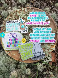 My Sweet Alibi Funny Sarcastic Air Freshener Car Freshie Diffuser Scented