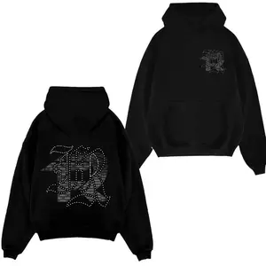 Gildan Fuerza Regida Men's Long Sleeve Pullover Hoodie - Classic Cotton Spandex Stretch Sweatshirt, 2-Sided Graphic, Pocket, Sport & Casual Versatile Top