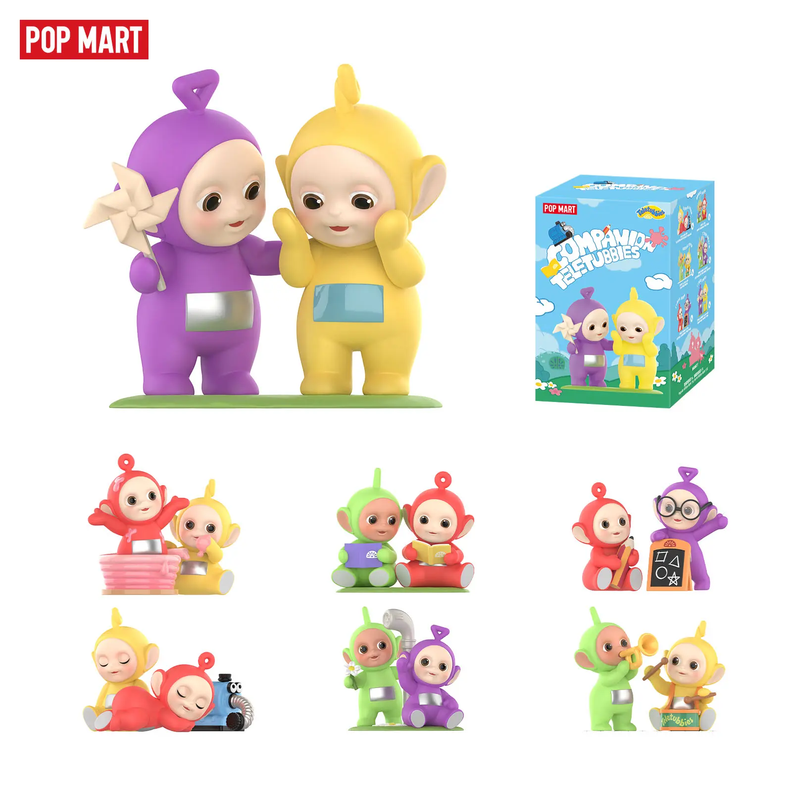 POP MART Teletubbies Companion Series Figures POP MART Teletubbies Companion Series Figures
