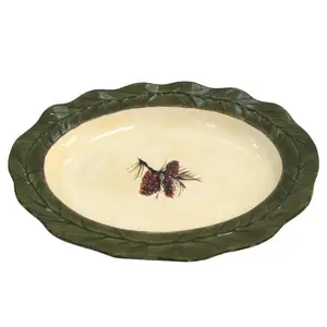 Pine Cone Serving Platter