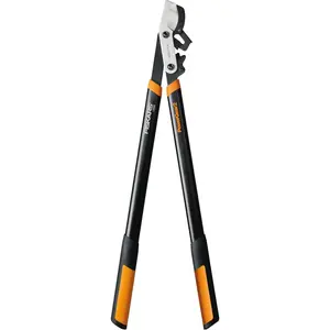 Fiskars 32" Loppers for Tree Trimming, Heavy Duty, Low-Friction Sharp Steel Blade, Branch Cutter up to 2" Diameter Cut Capacity
