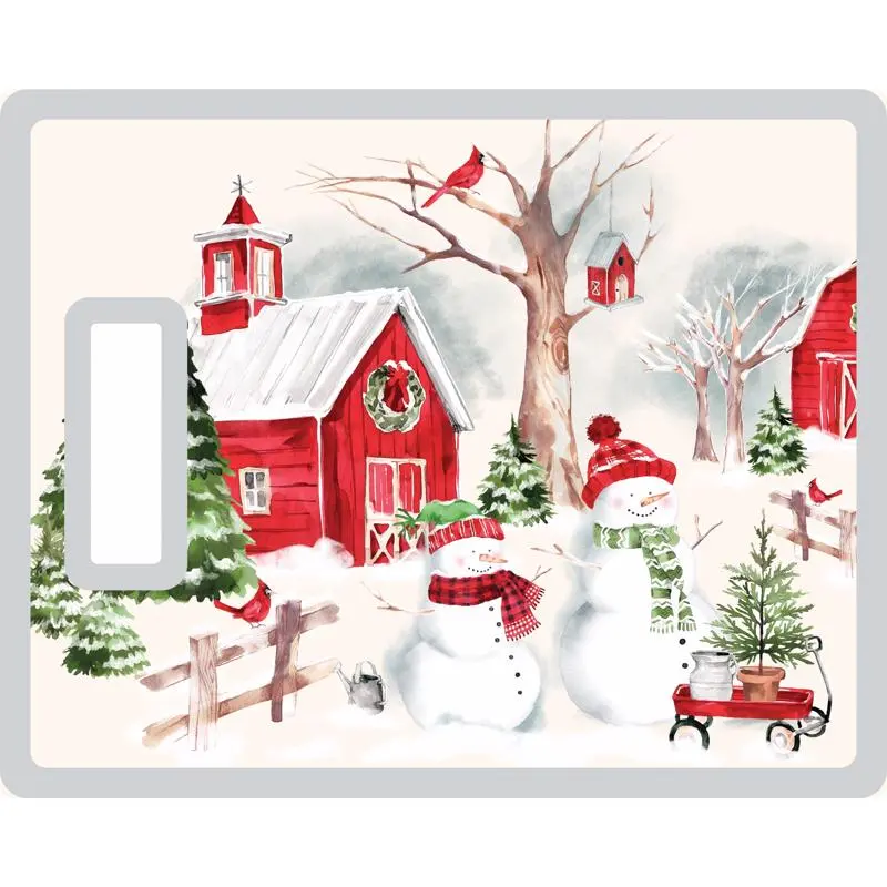 Gias Kitchen 9096948 Snowman Cutting Board Table Decor - Pack of 12