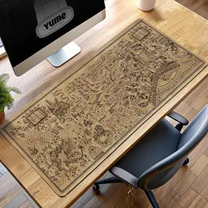Marauder's Map Desk Mat, Wizarding World Gaming Pad, Popular Movie Character Mouse Pad, Magic Gift