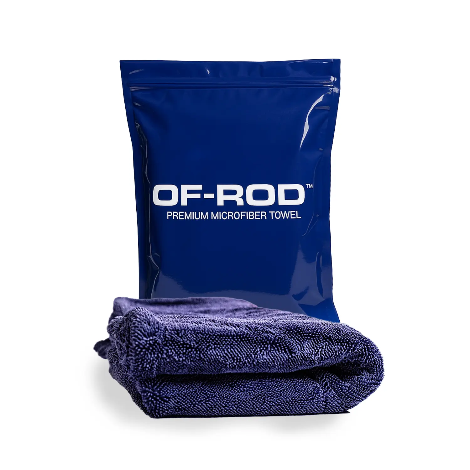 OF-ROD | Premium Microfiber Towels - Ultra Soft Purple Edition