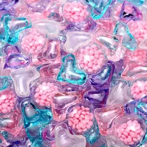 5 in 1 Long Lasting Fragrance Laundry Beads, 50/80pcs/set Portable Laundry Detergent Beads for Home & Travel, Home Essentials, Laundry Scent Booster