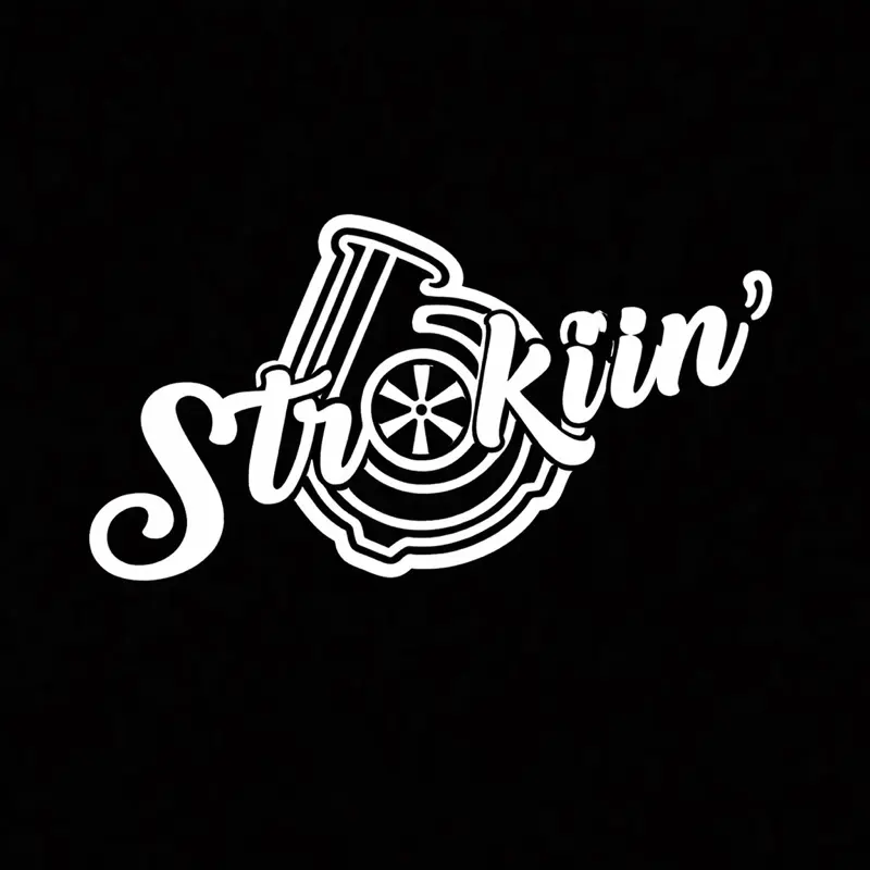 Strokin turbo decal