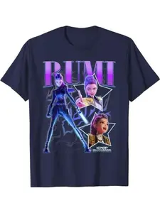 KPop Demon Hunters Rumi Y2K Showcase Poster Graphic T-Shirt