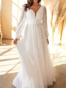 Ruched Evening Gown