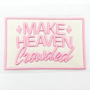 Make Heaven Crowded PUFF Embroidered HAT/POCKET Patch