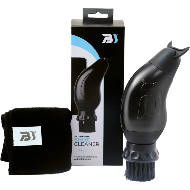 Shoe & Boot Cleaner Brush - Footwear Cleaning Kit for Running and Walking Shoes, Hiking Boots, Golf Shoes & Soccer Cleats - Cleans Mud, Dirt & Stains in Minutes, As Seen on Dragons' Den