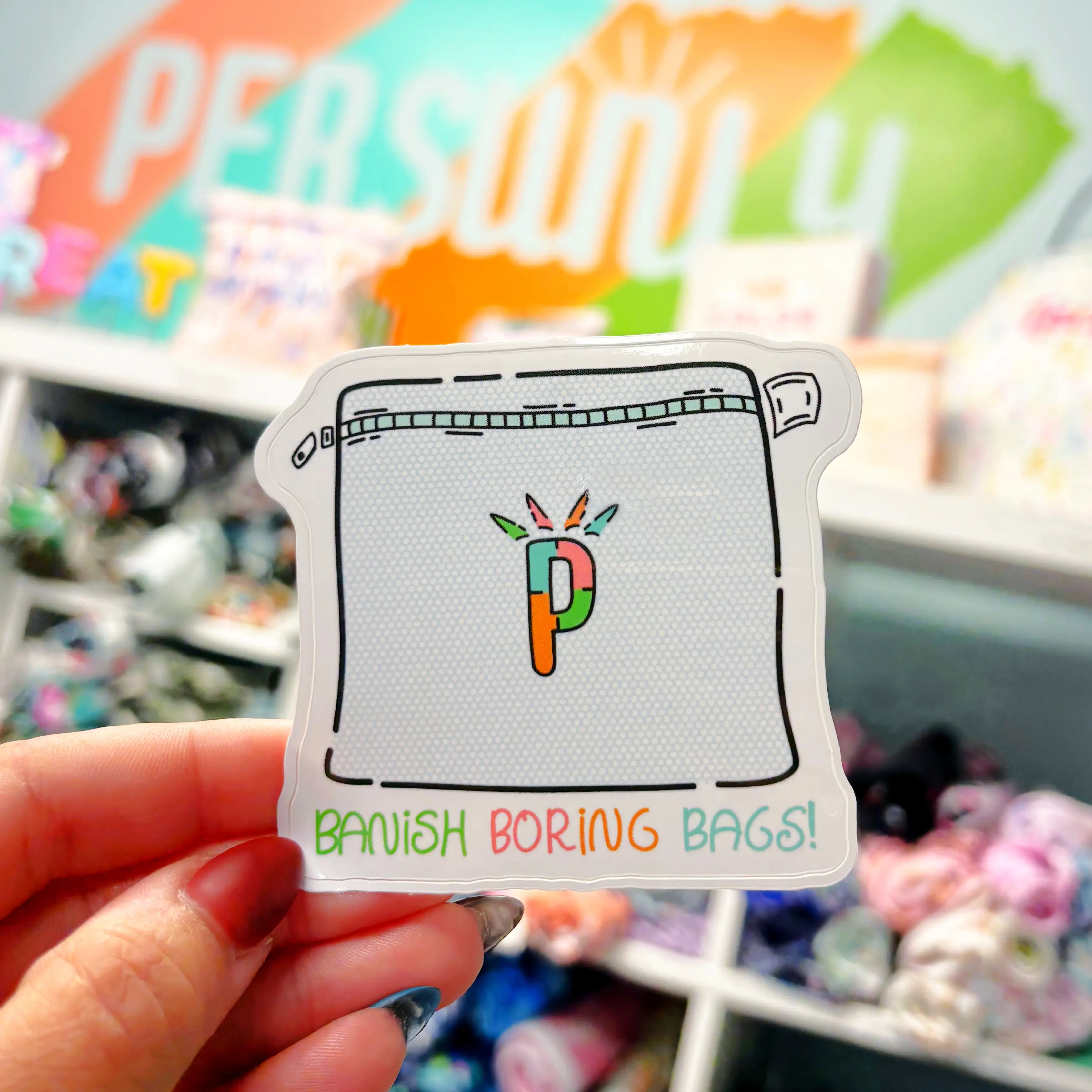 Persunly Bags Sticker Persunly Bags Sticker