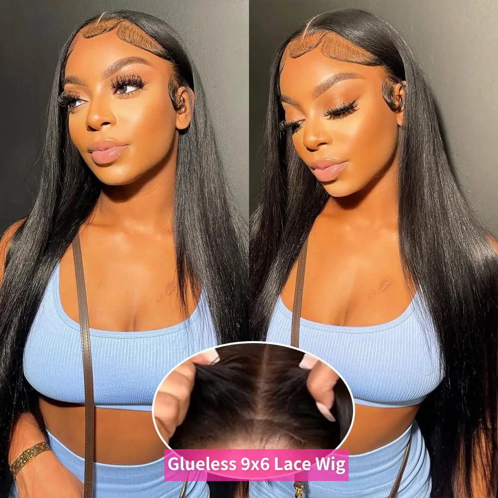 Glueless 9x6 Straight Wig