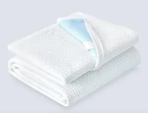 SUBRTEX Home Mattress Topper Washable Cover