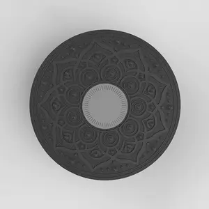 Mandala Pattern Fitness Balance Board, Creative Design Balance Training Equipment, Yoga Board, Fitness Equipment for Home Gym