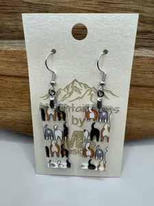 Dog Butt Acrylic Earrings