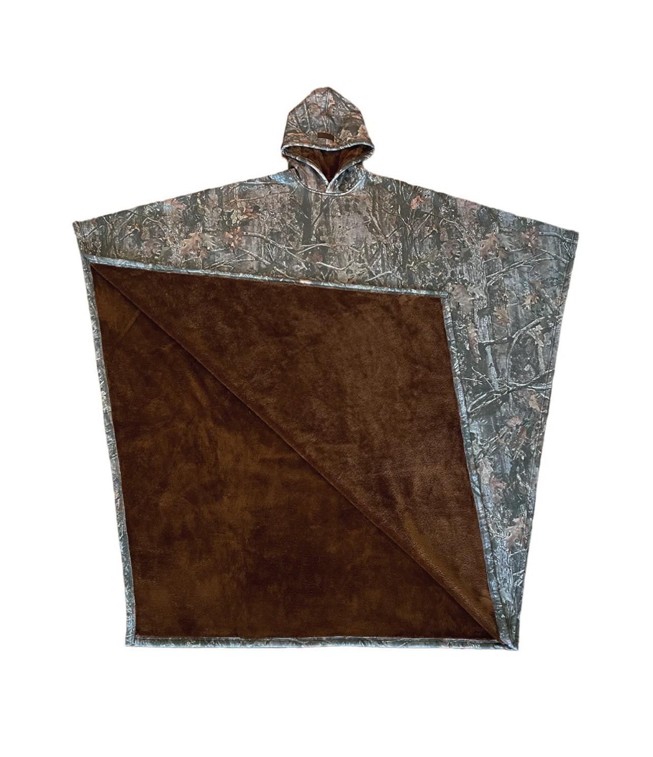 Punk Loose Hooded Woolen Cape Top