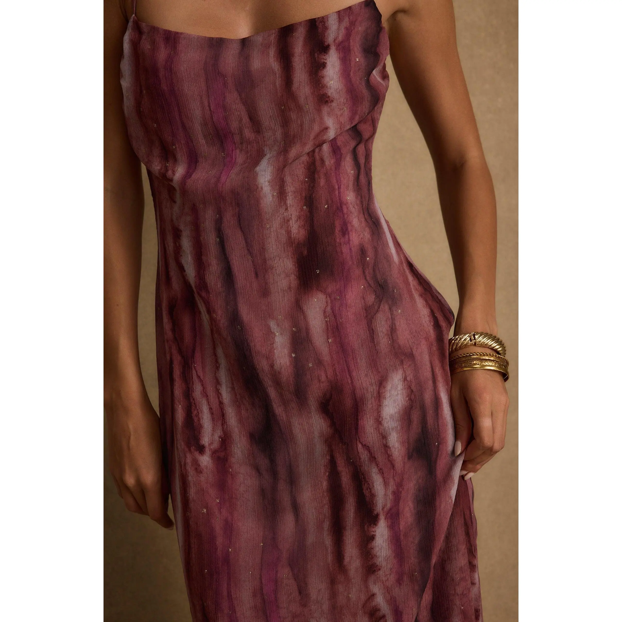 nerissa berry chiffon maxi dress Nerissa Berry Chiffon Maxi Dress