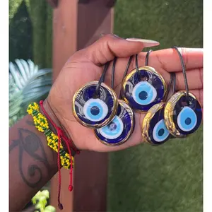Golden Hanging Evil Eye 🧿
