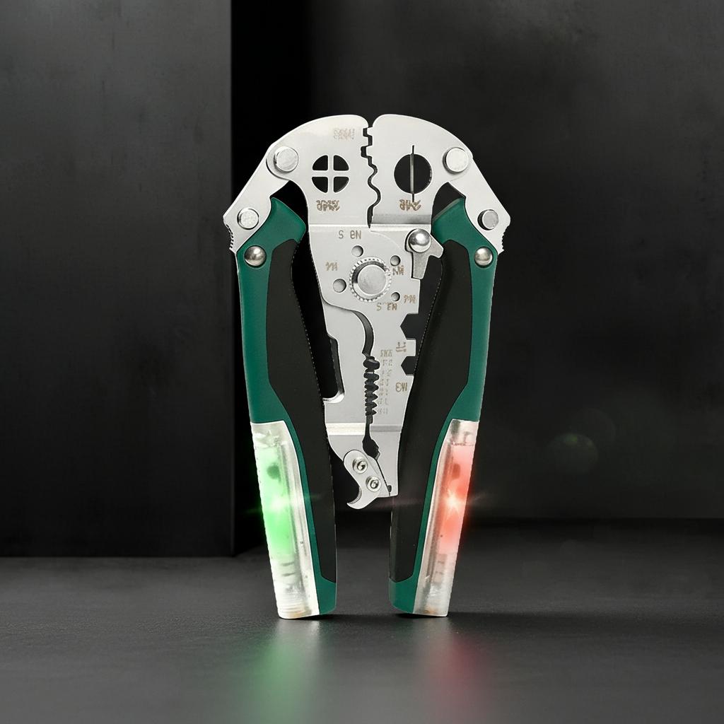 The Ultimate 16-in-1 Heavy Duty Electrical Tool: Wire Stripping, NCV Testing & Breakpoint Detection. Must-Have for Professional Electricians & Construction Sites The Ultimate 16-in-1 Heavy Duty Electrical Tool: Wire Stripping, NCV Testing & Breakpoint Detection. Must-Have for Professional Electricians & Construction Sites