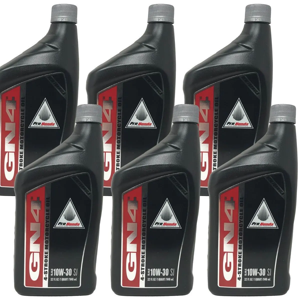 Honda Genuine OEM GN4 Motorcycle 10W-30 Oil 08C35-A131M02 - 6 Pack