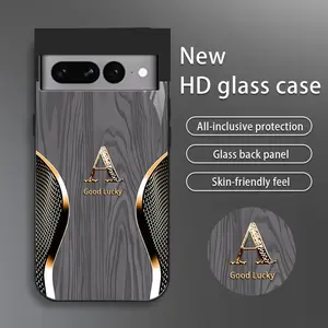 Suitable for [Google Pixel 7 Pro] Brand new premium phone case, drop-proof and fingerprint-resistant，sophisticated and minimalist design, with 26 English letters to choose from YM99