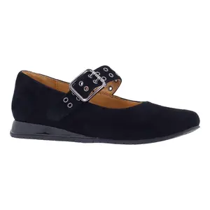 L'Amour Des Pieds Suede Wedge- Tanzy Suede