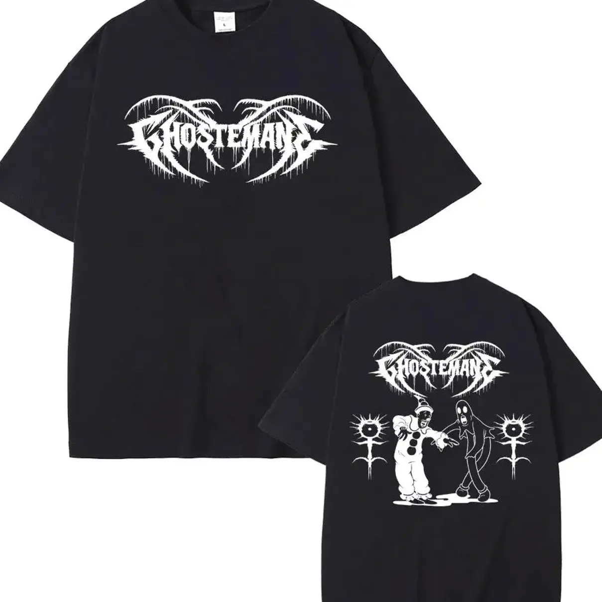 Best Famous Ghostemane T-Shirt, 2-Sided Fashion Shirt, Gift for Fan Men and Women