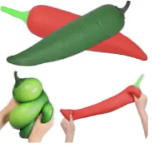 Giant pepper single squishy stress relief toy Farmers Market