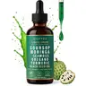 qizfyzz 10-in-1 Organic Soursop Bitters Liquid Drops - Vegan & Non-GMO Adaptogenic Vitamins Supplements, Botanical Extracts for Digestive & Antioxidant Support, 2 fl. oz