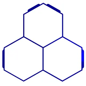 10"x11"x1.55" Concrete Mold with 3 Hexagon ( 5"x5.5" Each Hexagon )