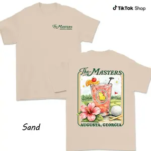 The Masters Augusta Georgia Tshirt/Sweatshirt/Hoodie For Men For Women, Southern Cocktail Golf Graphic Shirt, Lightweight Apparel Top, Unique Gifts, Trendy Shirt