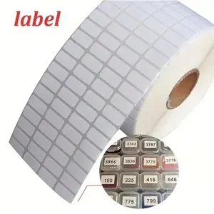 10 Sheets 640 Stickers Storage Box Adhesive Label Paper, Office Index Separating Labels, Durable & Reusable Design, Perfect for Organizing