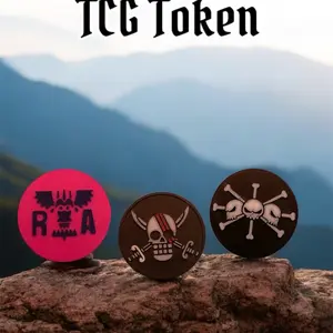 OPTCG Token/Keychain - Collectible with Unique Design, Ideal for Personalization and Collecting
