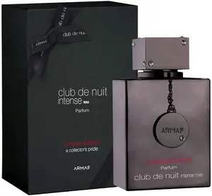ARMAF Club De Nuit Intense Men Limited Edition Perfume, 3.6 Oz / 105 mL Vanilla Musk Scent Scented Aroma