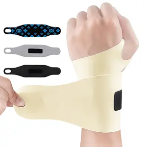 Ultra-Thin Elastic Wristbands 4PCS, Unisex Nylon Wrist Joint Compression Supports, Adjustable Size for Sports, Housework & Daily Wear, Comfortable Lightweight Wrist Brace for All-Day Comfort & Wrist Protection