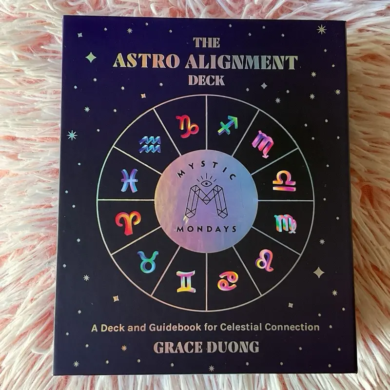 The Astro Alignments Deck by Mystic Mondays Creator, Grace Duong- 80 Card Deck with Guidebook