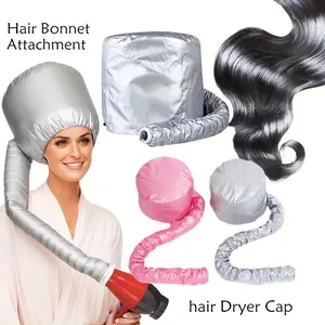Hypoallergenic Hair Drying Cap - Soft Polyester Fiber, Non-Woven Fabric, Ideal For Curly & All Hair Types, Safe & Stylish Hair Treatment Accessory
