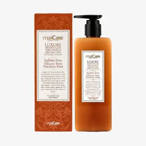 MaxCare Luxury Moroccan Organic Argan Oil Conditioner - Sulfate Free, Silicon Free, Paraben Free - Nourishing, Moisturizing, Hair Repair, Smoothing, Shine - 300ml