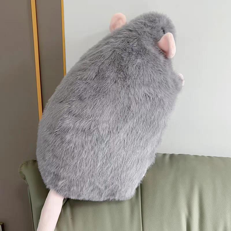 Fancy Rat Plush Toy Realistic, Large Rat Pillow, Cute & Quirky Guinea Pig-Style Plush, A Fun Gift for friends