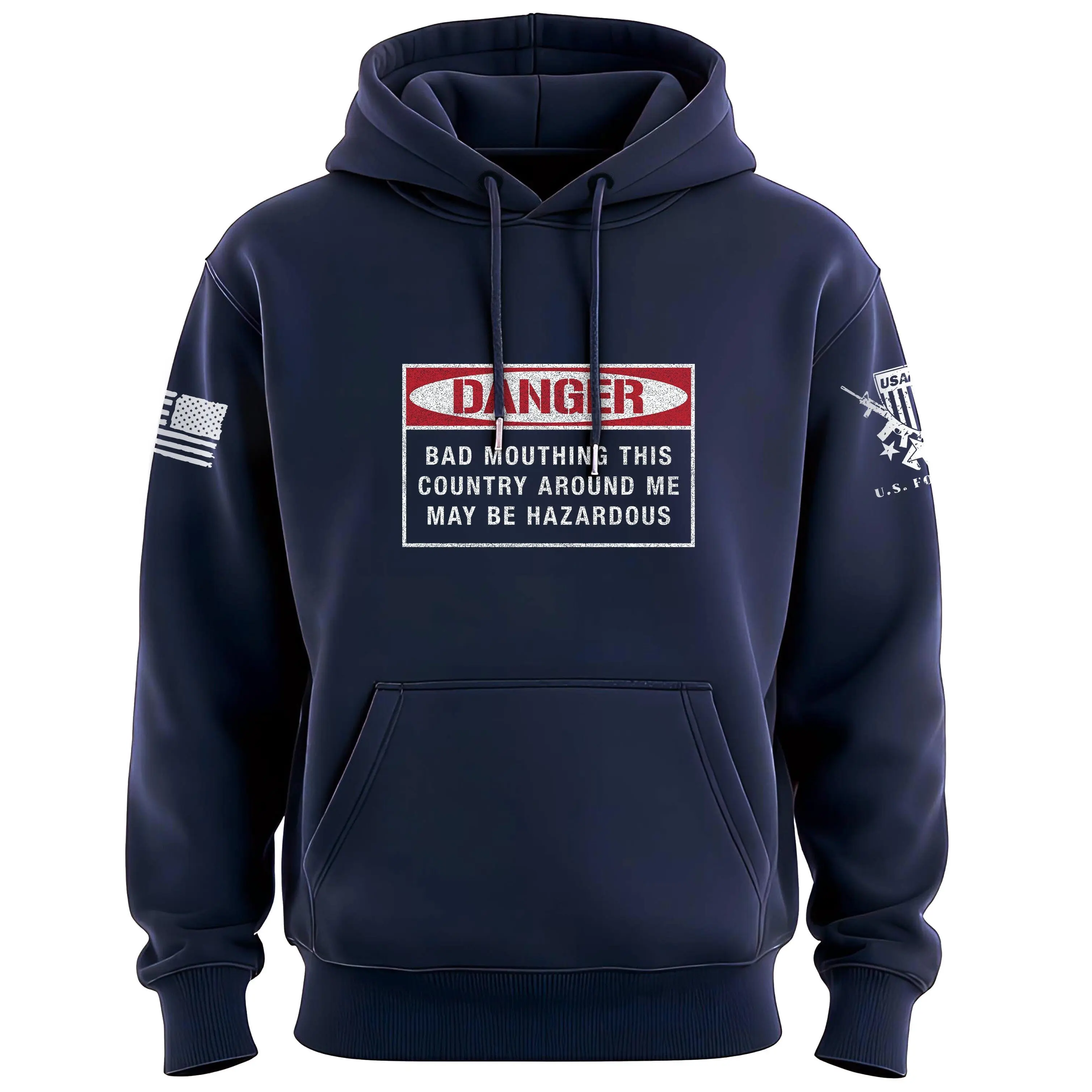 Danger Bad Mouthing This Country Hoodie