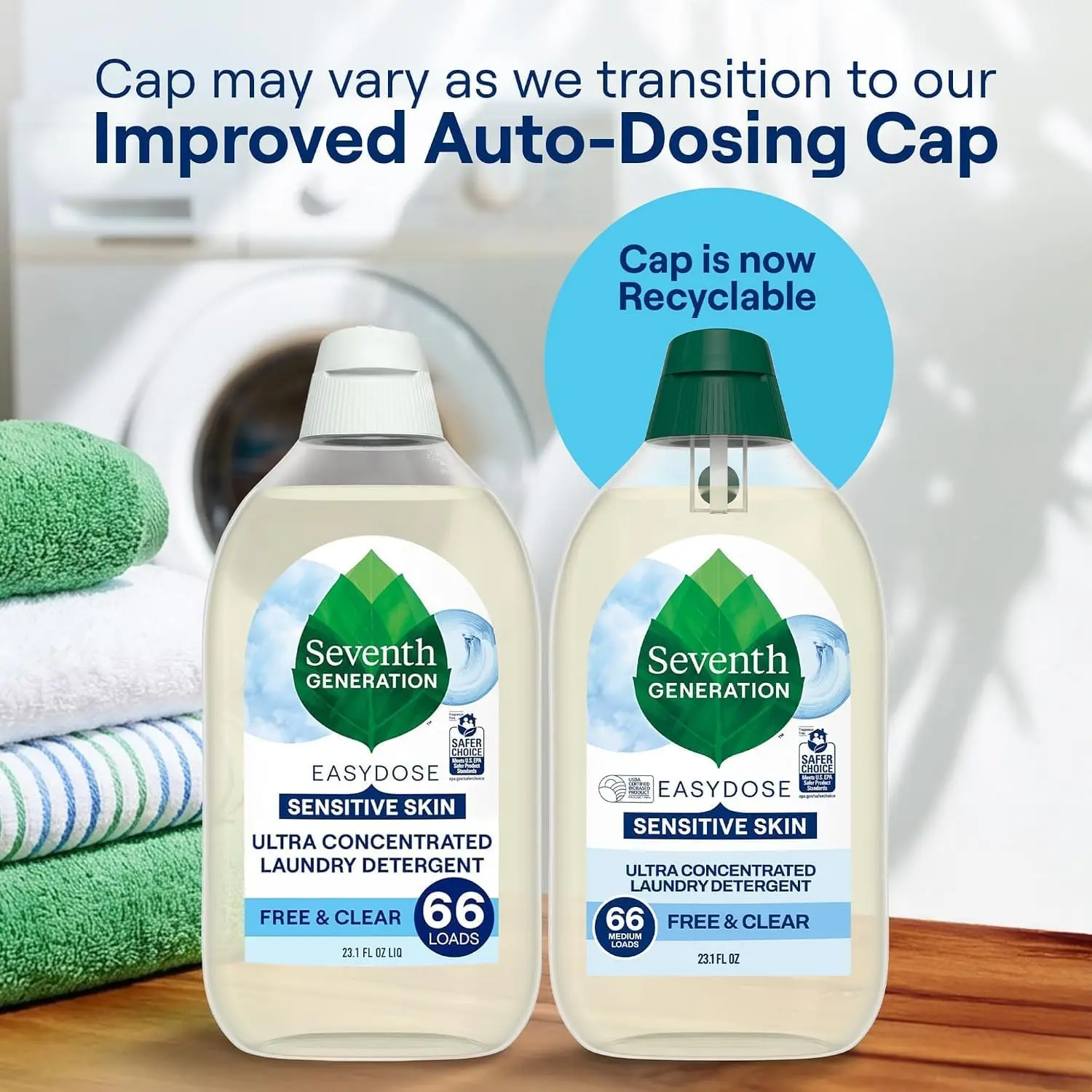23.1 Fl Oz Ultra Concentrated Laundry Detergent, Free & Clear Formula, Easy Dose Liquid Soap, Gentle Cleaning Power For Everyday Laundry And Sensitive Skin