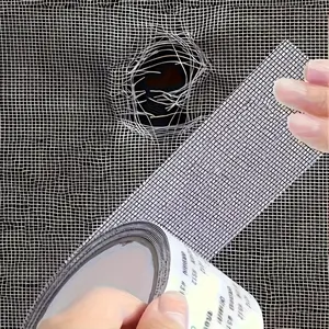2-Pack 79-Inch Mosquito Net Repair Tape, Self-Adhesive Patch for Dorm Curtains, Window Screen, Waterproof Mesh Fix for Windows, Easy Cut Repair