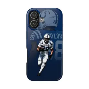 Tayylor Tough Phone Cases, Football Fan Gift, Colts iPhone Case for iPhone 17 16 15 14 13 12 Pro Max and Samsung Galaxy S25 S24 S23 S22 S21