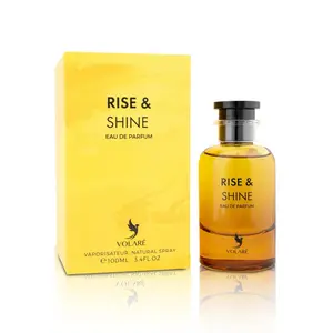Volare Rise & Shine Eau de Parfum Spray for Women 100 ml - Floral Niche Fragrance, Non-Toxic, New Condition, UAE, 3.4 Ounce, Regular Size