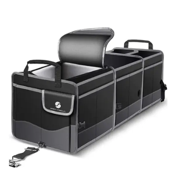 Trunk Collapsible Trunk Storage Container Organizer With Cooler