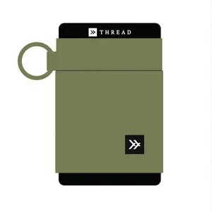 Thread Wallets Olive Elastic Wallet